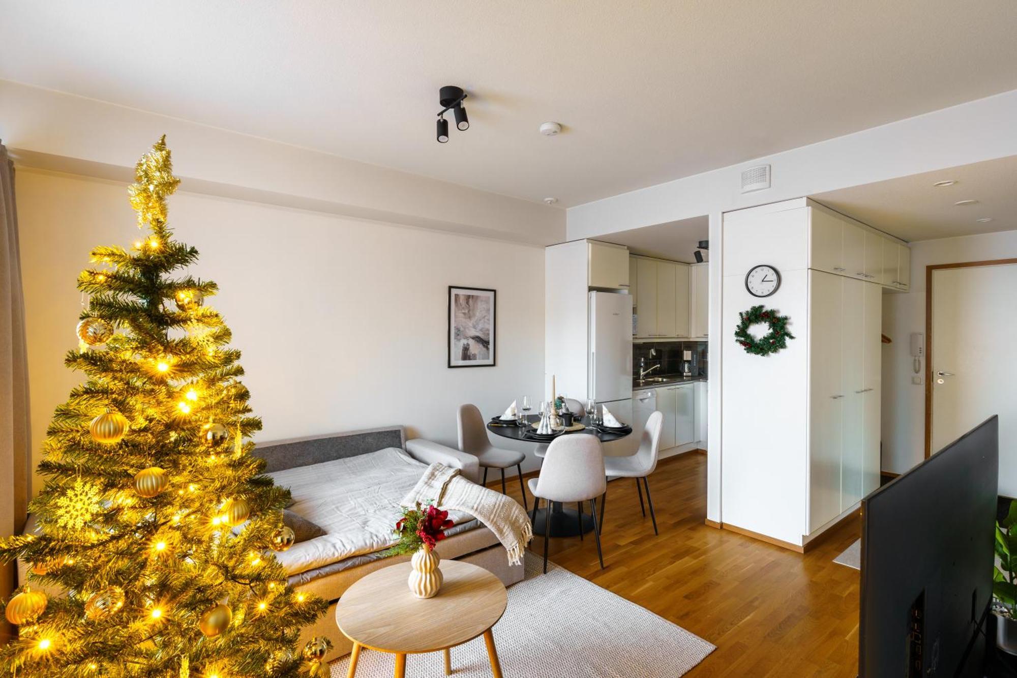 רובניימי Adorable Arctic Apartment With Sauna מראה חיצוני תמונה