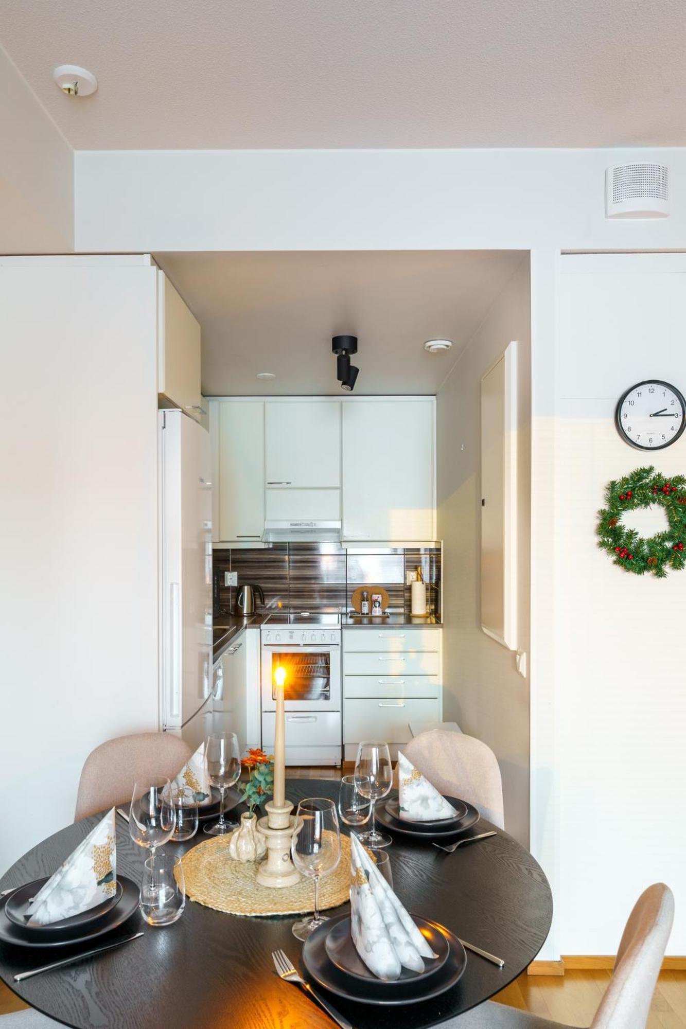 רובניימי Adorable Arctic Apartment With Sauna מראה חיצוני תמונה